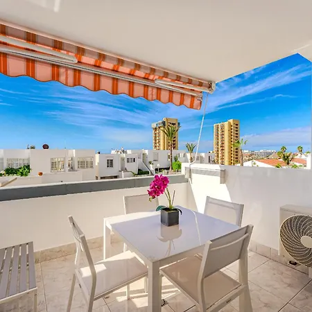 New In Cristianos Renovated With Ac, Steps From Playa Vistas Lejlighed *